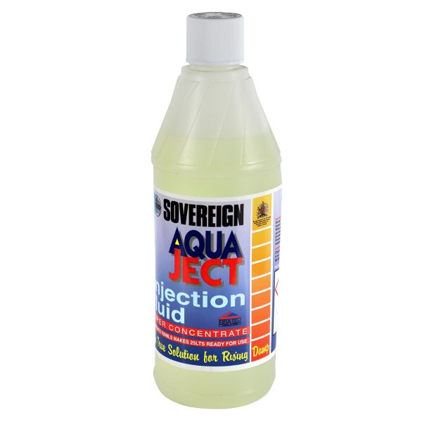 Aqua-Ject injection fluid bottle