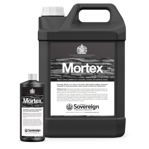 Mortex Black Liquid pigment cement colourant