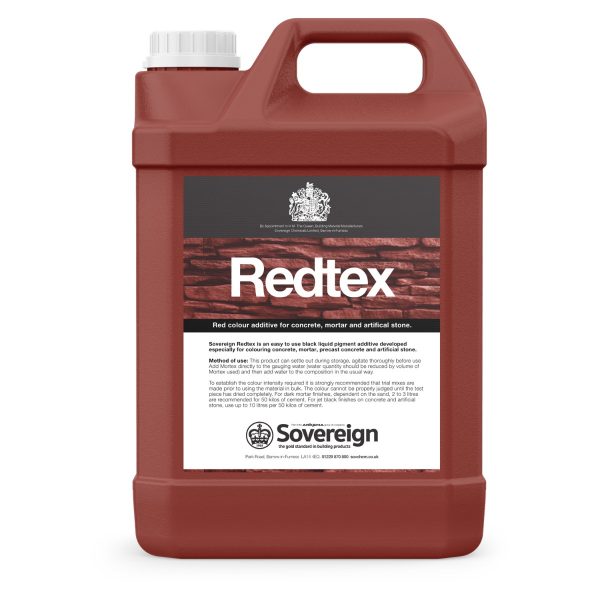 Redtex Red liquid pigment dispersion cement colourant